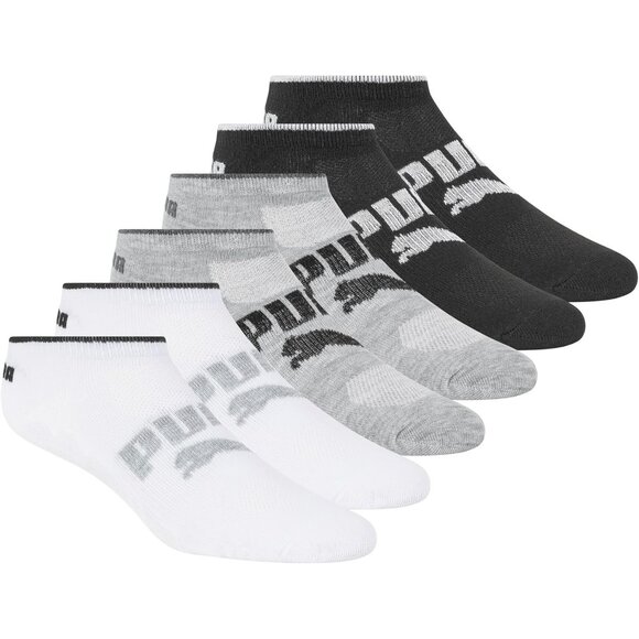 🆕Women White Six-Pack Ankle-High Runner Half Terry Socks - Picture 1 of 6